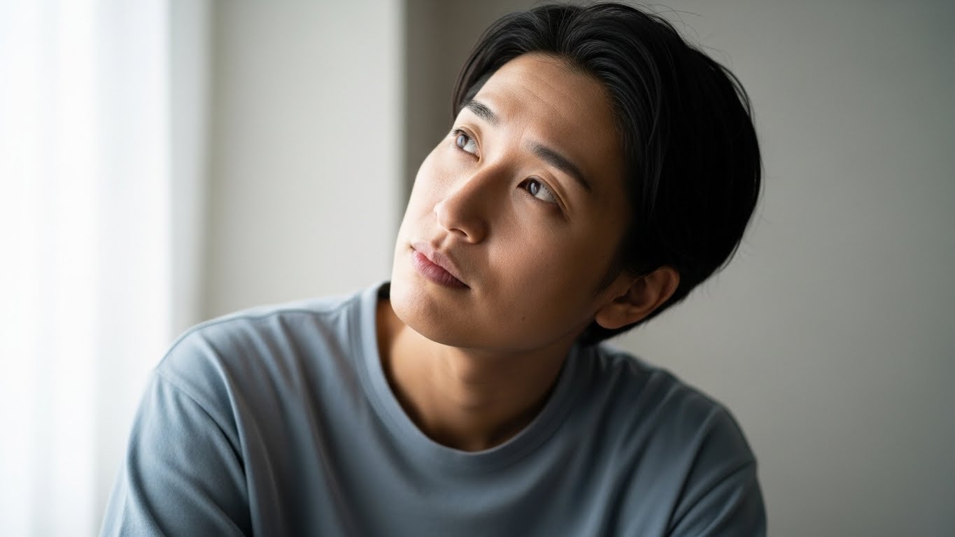 タクシー運転手の仕事に対する誤解や不安を考える人物イメージ