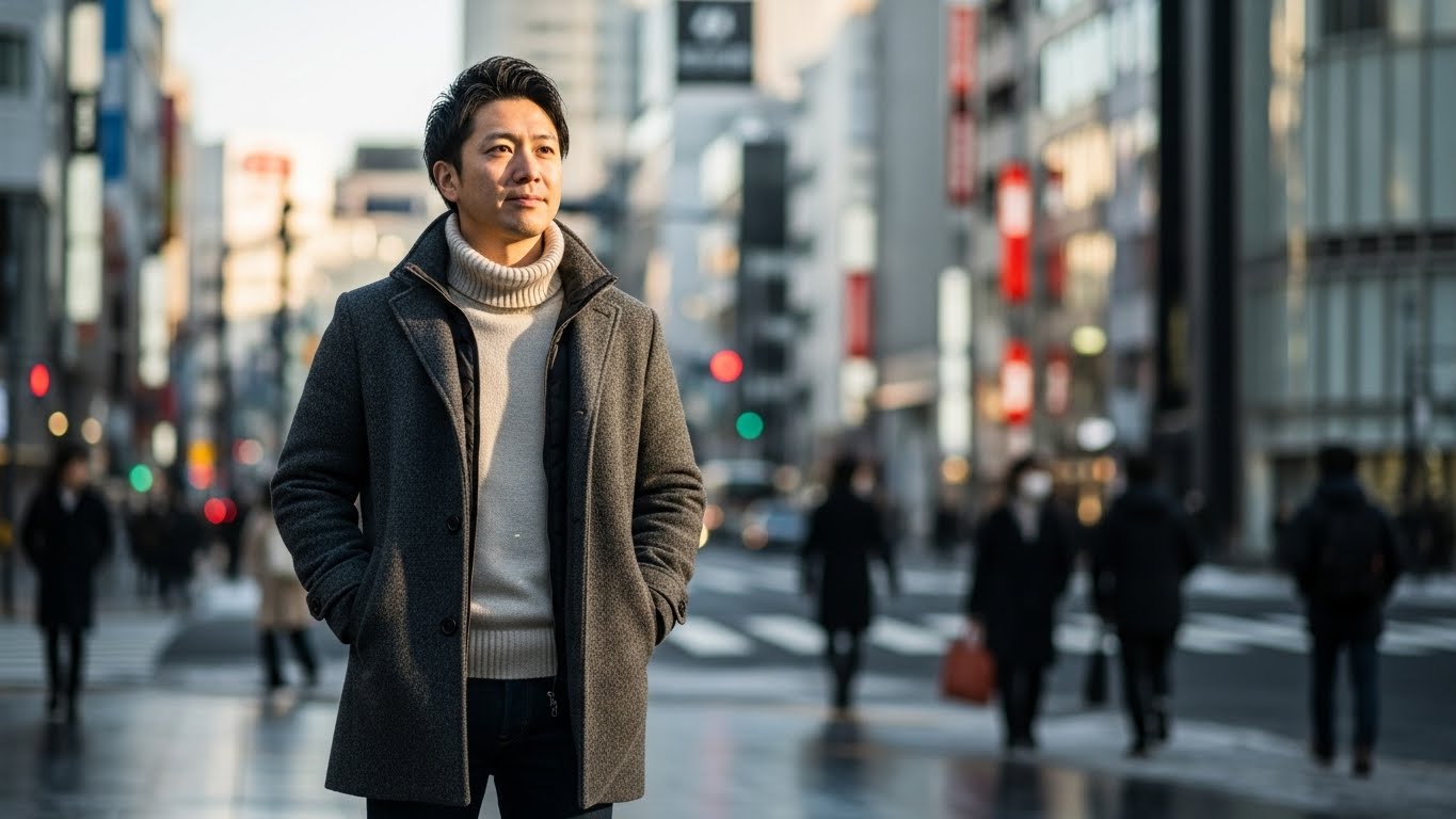 年内・年明け転職を考える中でタクシー業界の現実を冷静に見つめる人物イメージ