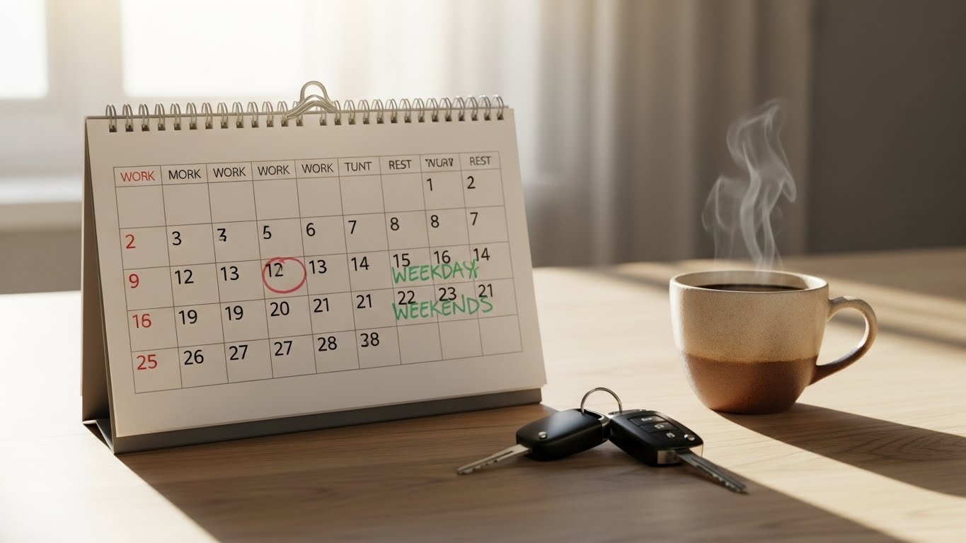 タクシー 隔日勤務 スケジュール 仕組み