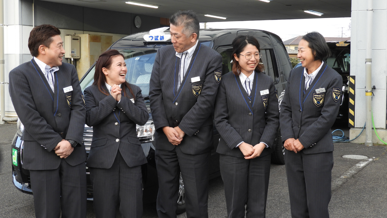 収入アップを支える、つばめタクシーグループの環境